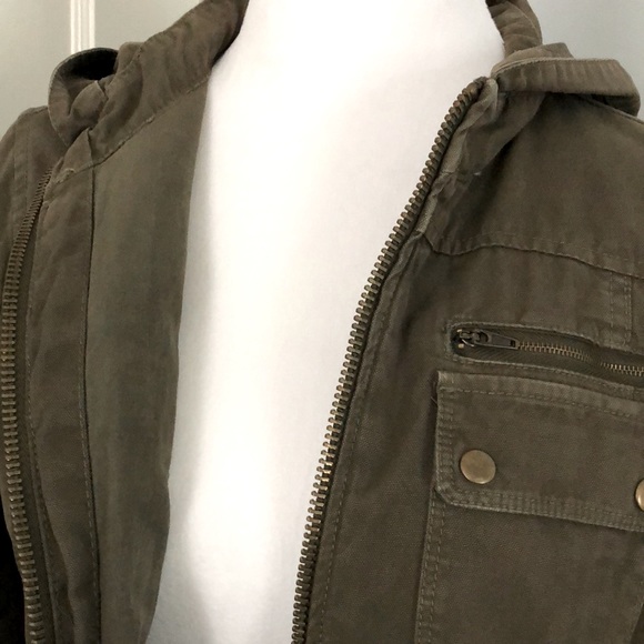 J.Crew Utility Jacket with hood - Picture 7 of 13